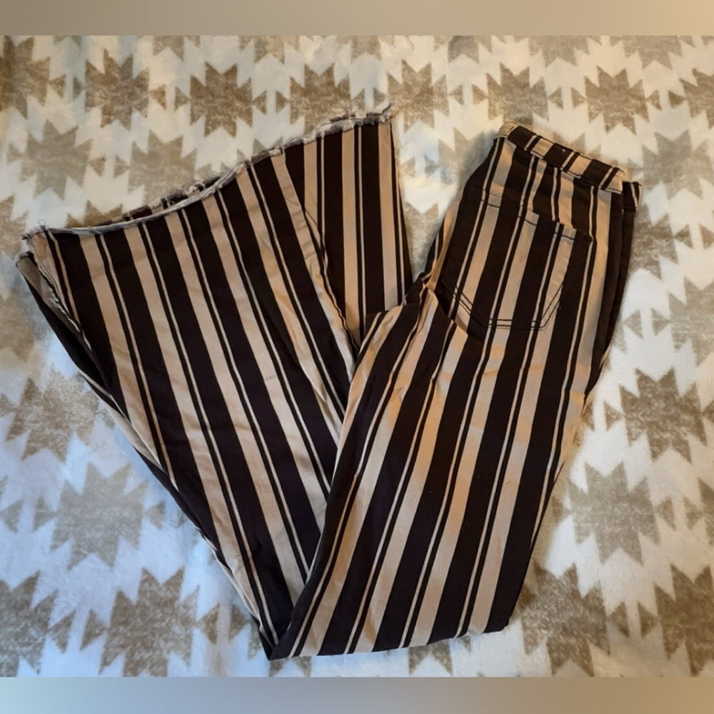 striped bell bottoms